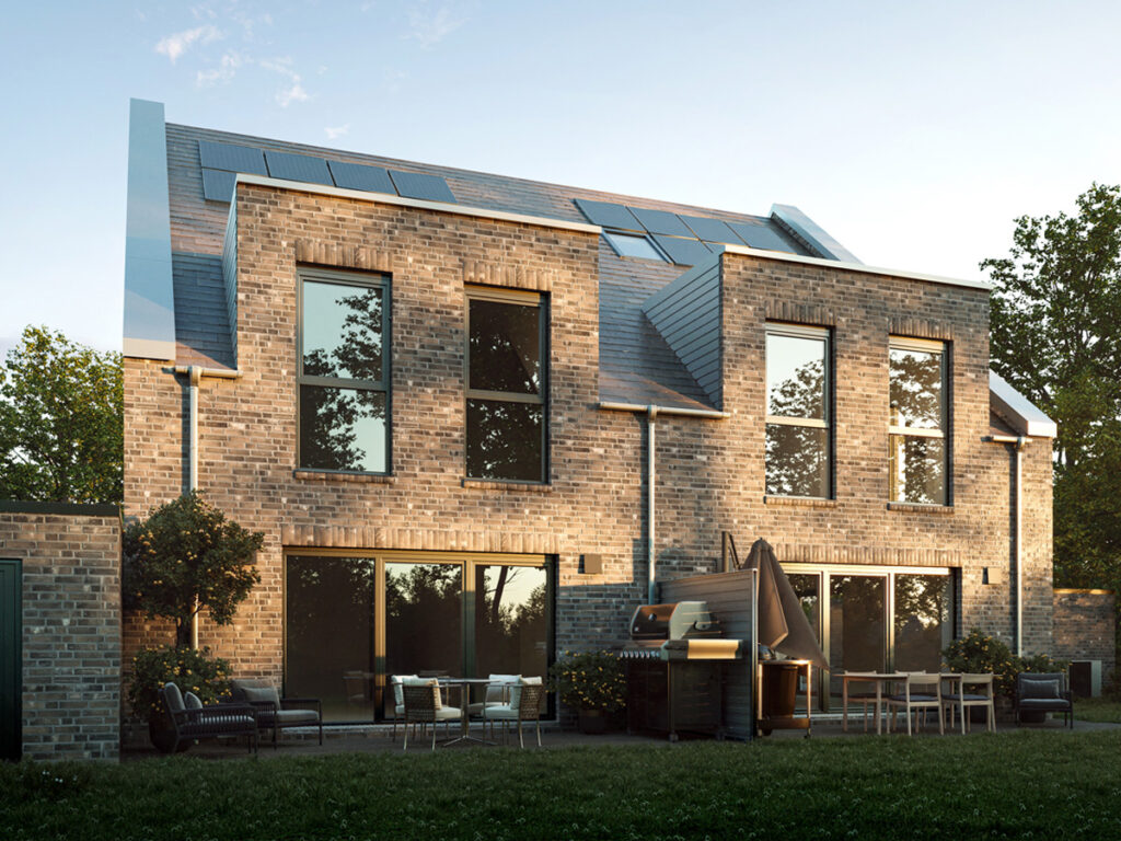 Neubau Doppelhaushälfte mit Terrasse und Garten in Bremen Oberneuland