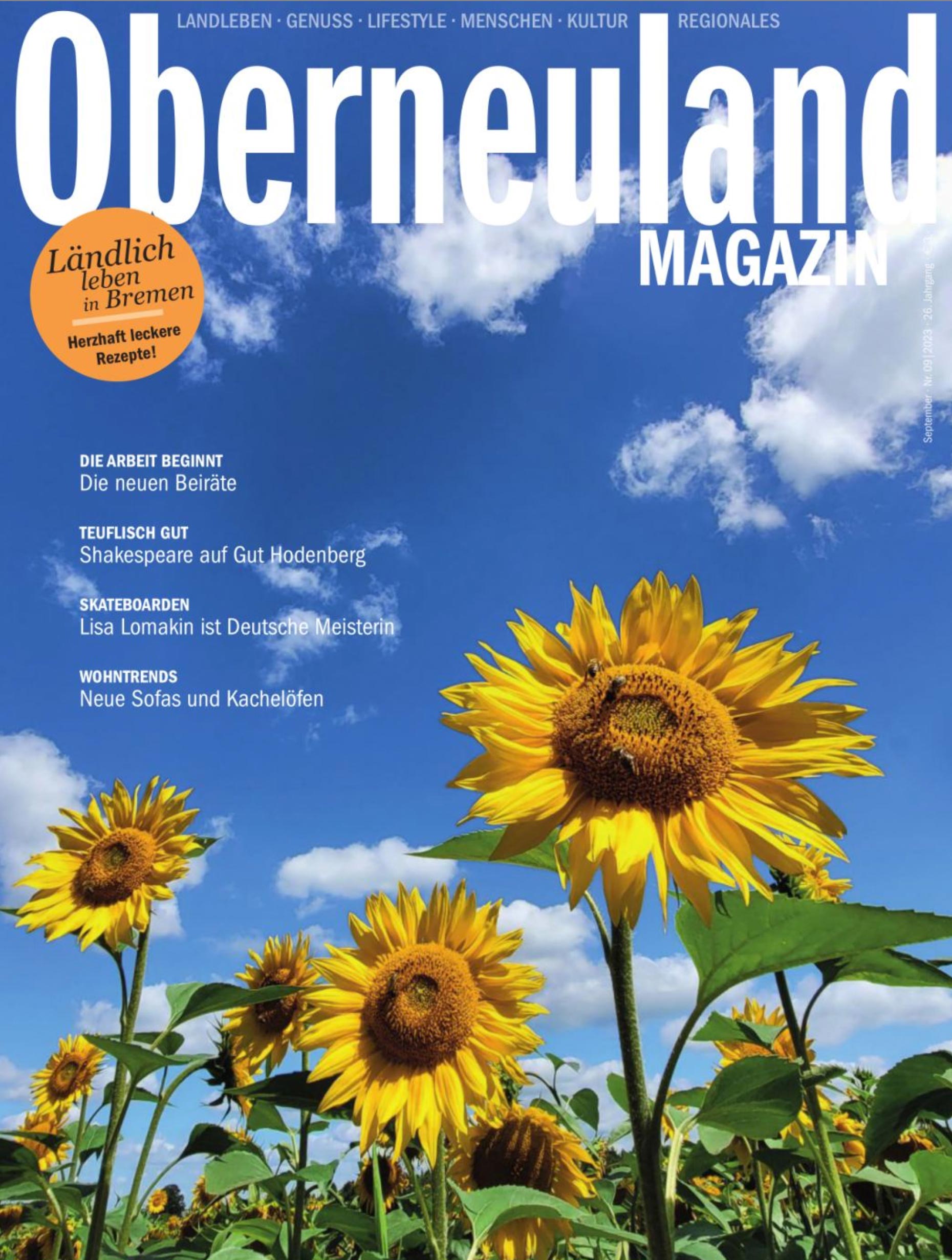 Oberneuland Magazin im September